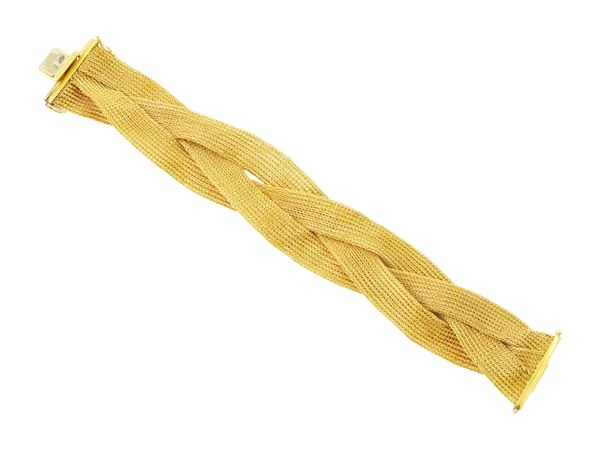 Unoaerre, 18K yellow gold bracelet