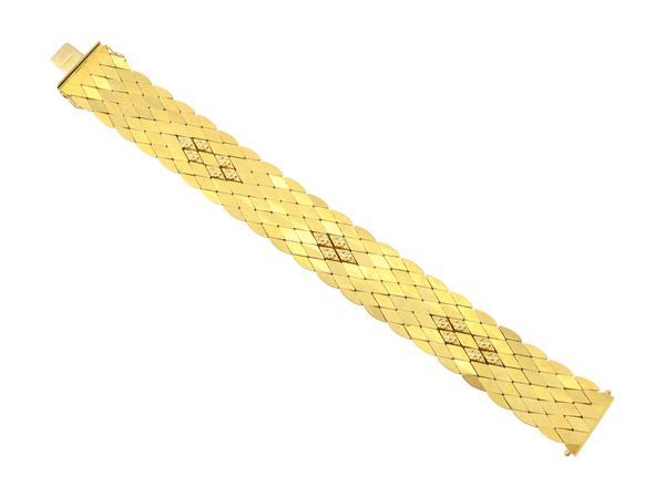 Bracciale in oro giallo 18Kt