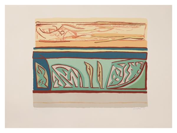 Riccardo Licata : Untitled 1983  - Auction Works on Paper - Maison Bibelot - Casa d'Aste Firenze - Milano