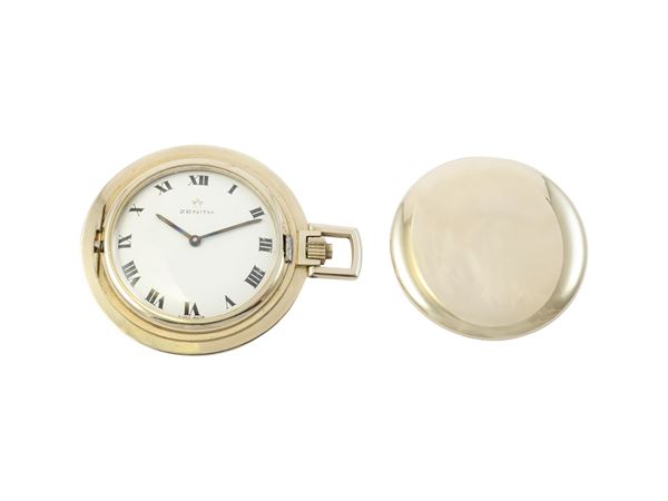 Zenith, a 18Kt white gold pocket watch  - Auction Jewels and Watches - Maison Bibelot - Casa d'Aste Firenze - Milano