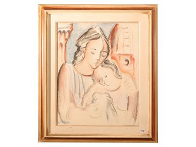 Nudi e chitarra - Madre e figlia