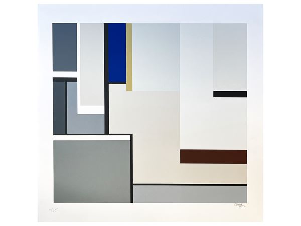 César Domela - Geometrical composition n. 4 1923-81