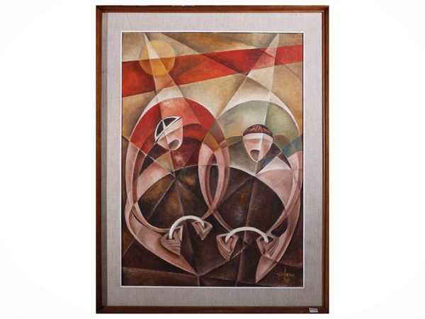 Adorno Bonciani - La volata 1957
