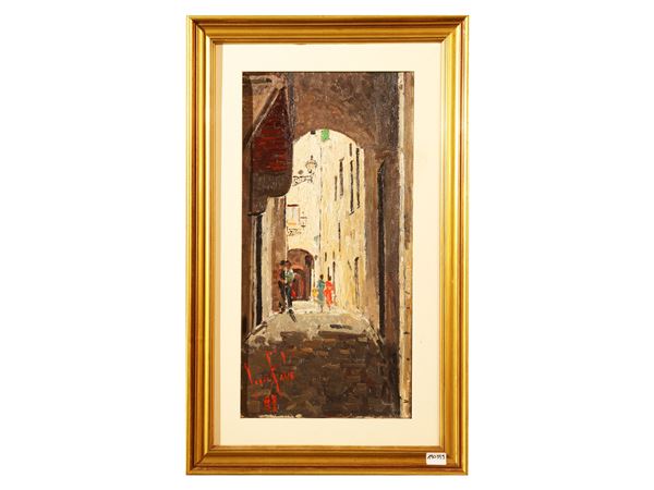 Fosco Pavi - Vicolo fiorentino 1987