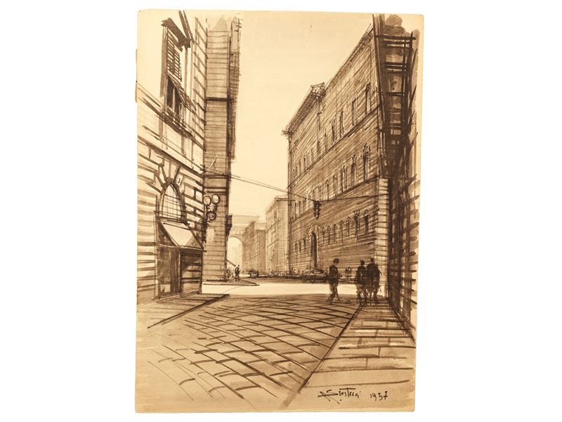 Vedute di Firenze e Campagna toscana 1955/56/57