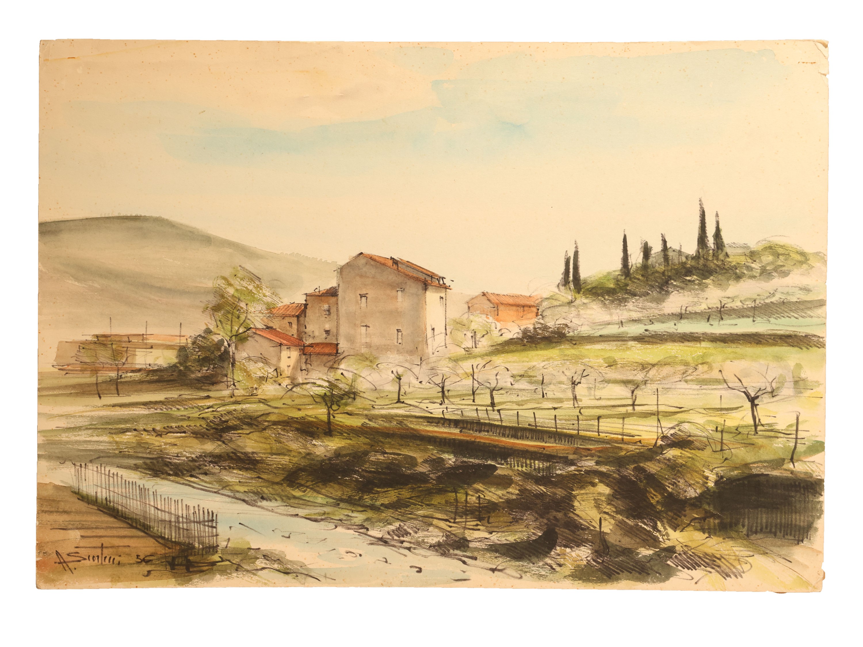 Vedute di Firenze e Campagna toscana 1955/56/57