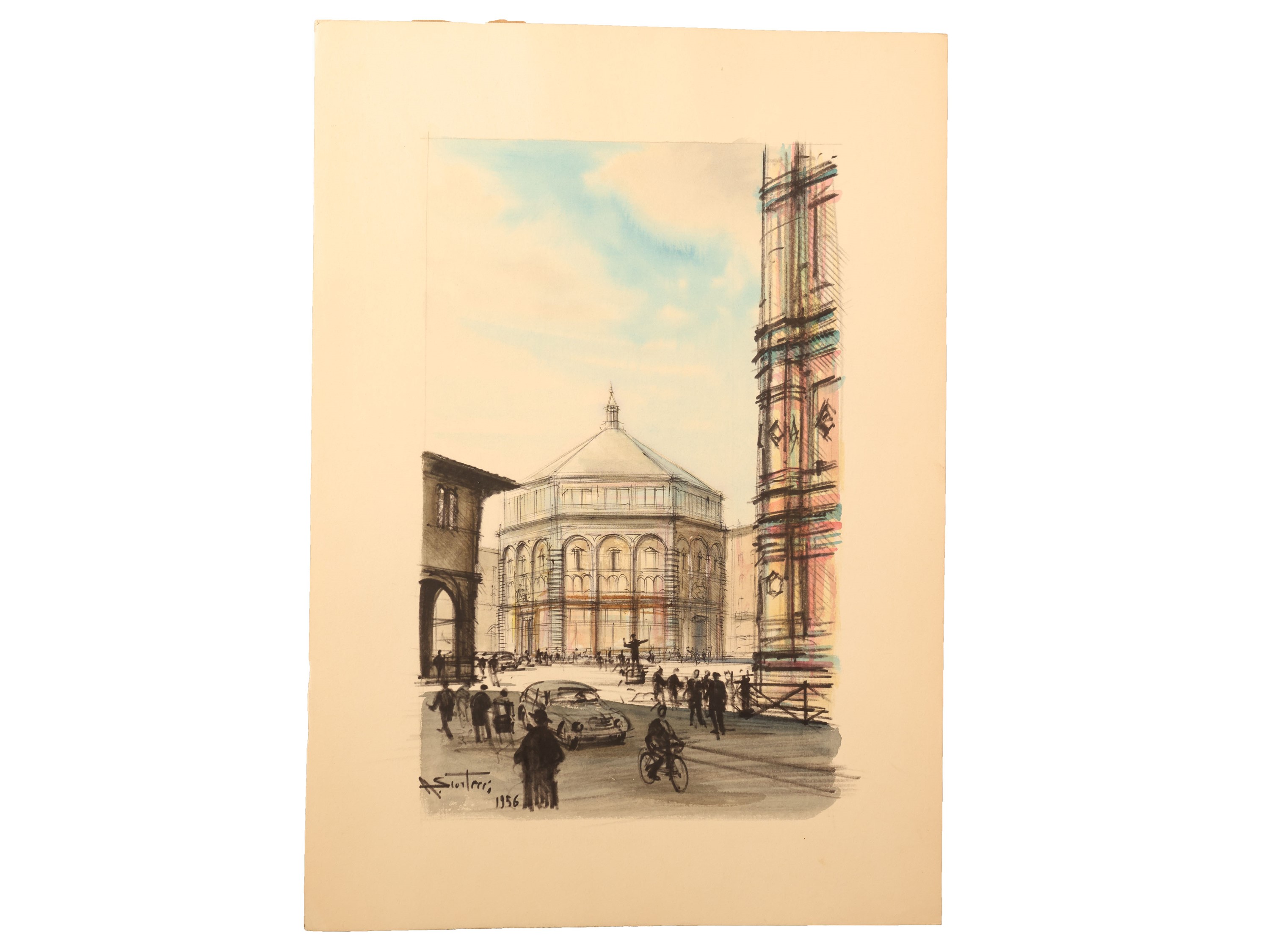 Vedute di Firenze e Campagna toscana 1955/56/57