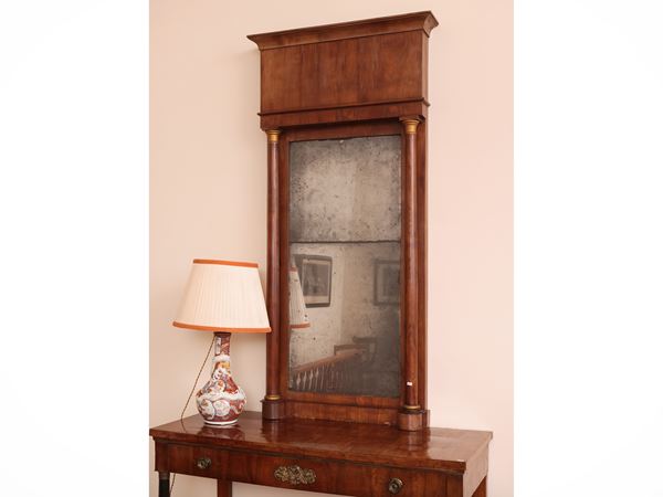 Walnut mirror