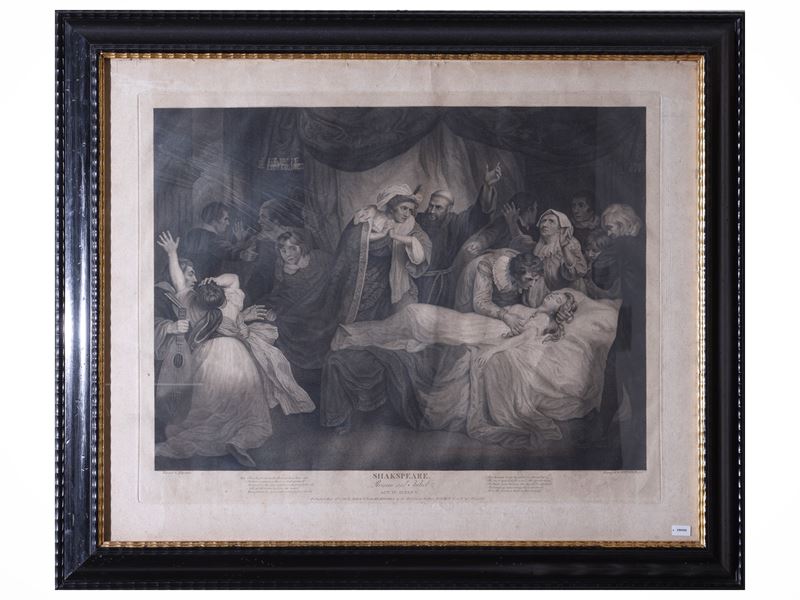 George Siegmund Facius - Shakespeare: Romeo And Juliet, Act. IV, Scene V (1791)