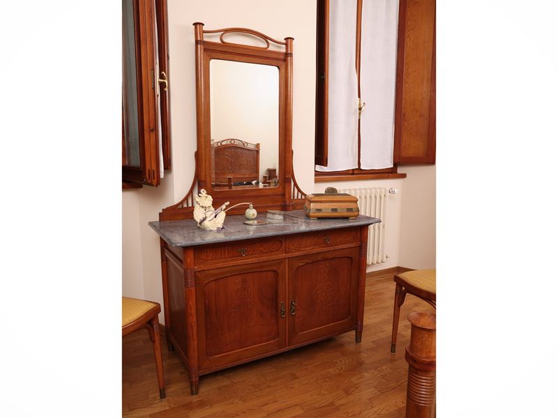 Crendeza con Alzata in Stile Liberty