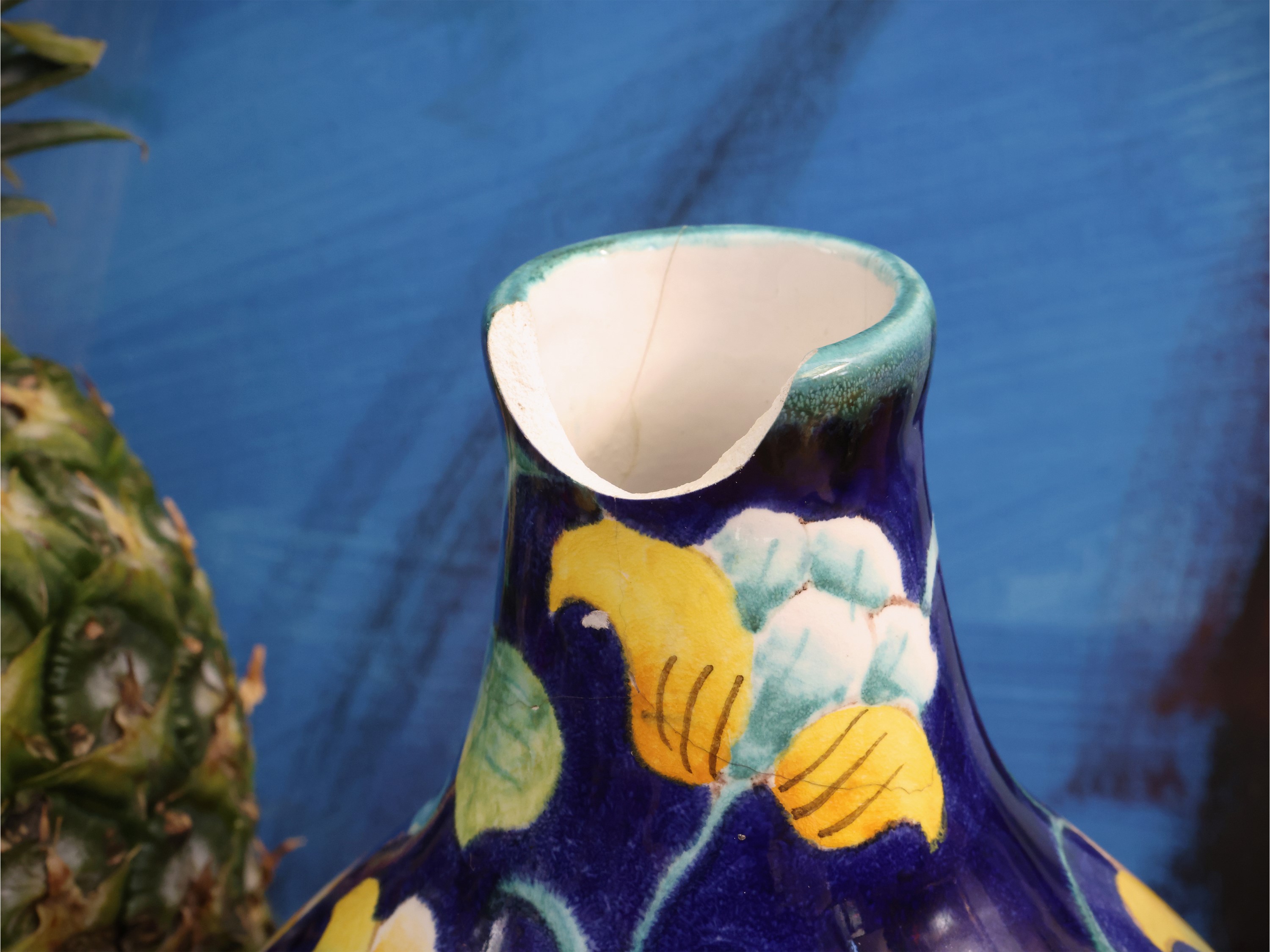 Giuseppe Piombanti Ammannati, Vaso in ceramica smaltata