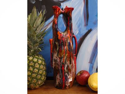 Armando De Santi, Vaso in ceramica smaltata
