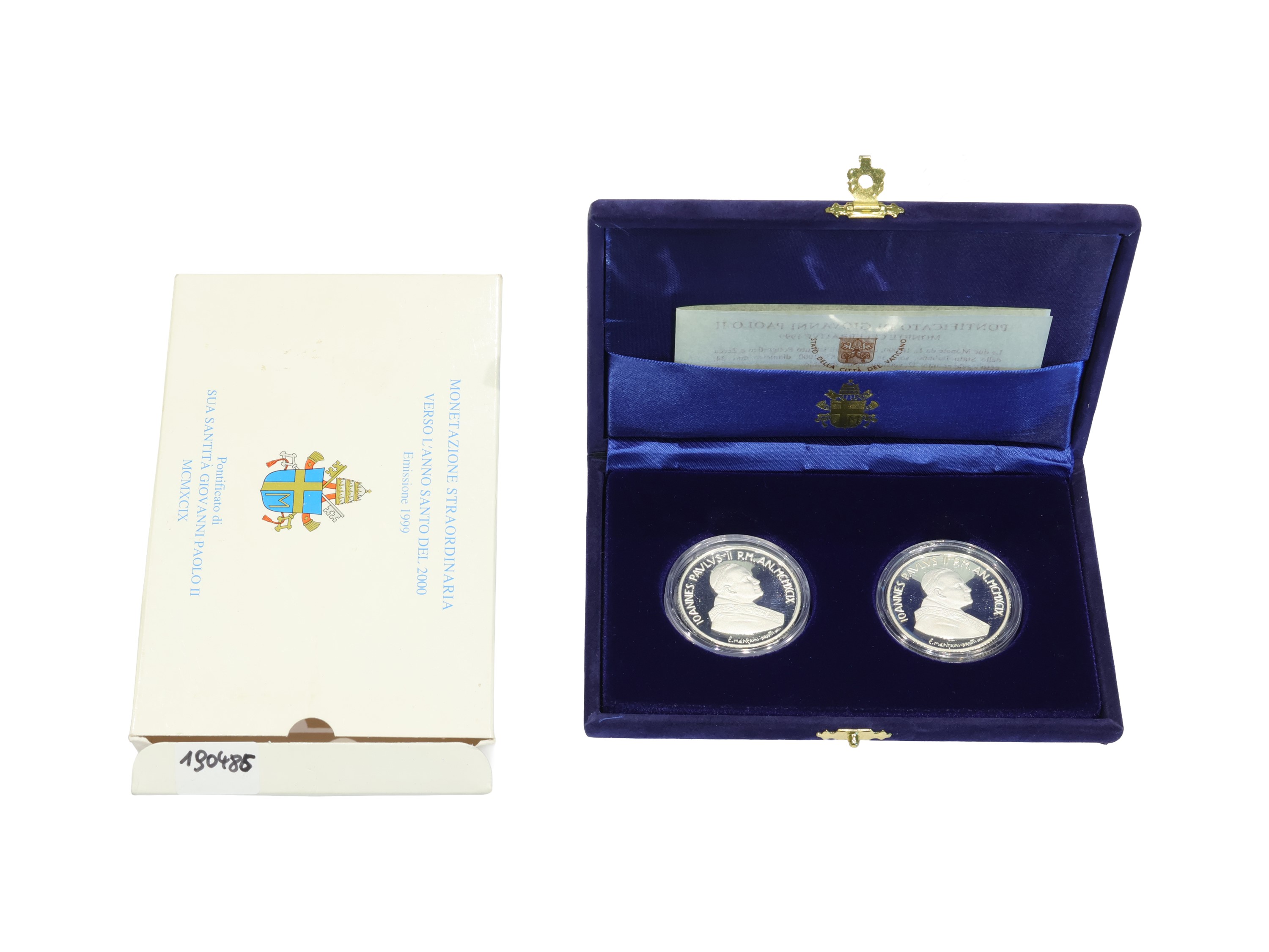 Vaticano 2000, Monetazione Straordinaria in Argento, Fondo Specchio Proof