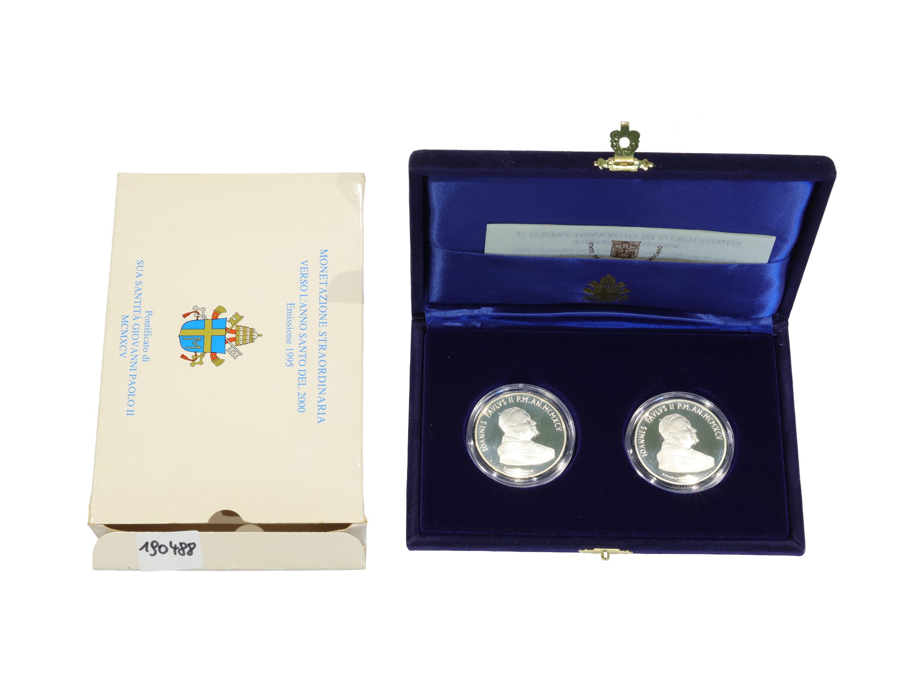 Vaticano 2000, Monetazione Straordinaria in Argento, Fondo Specchio Proof