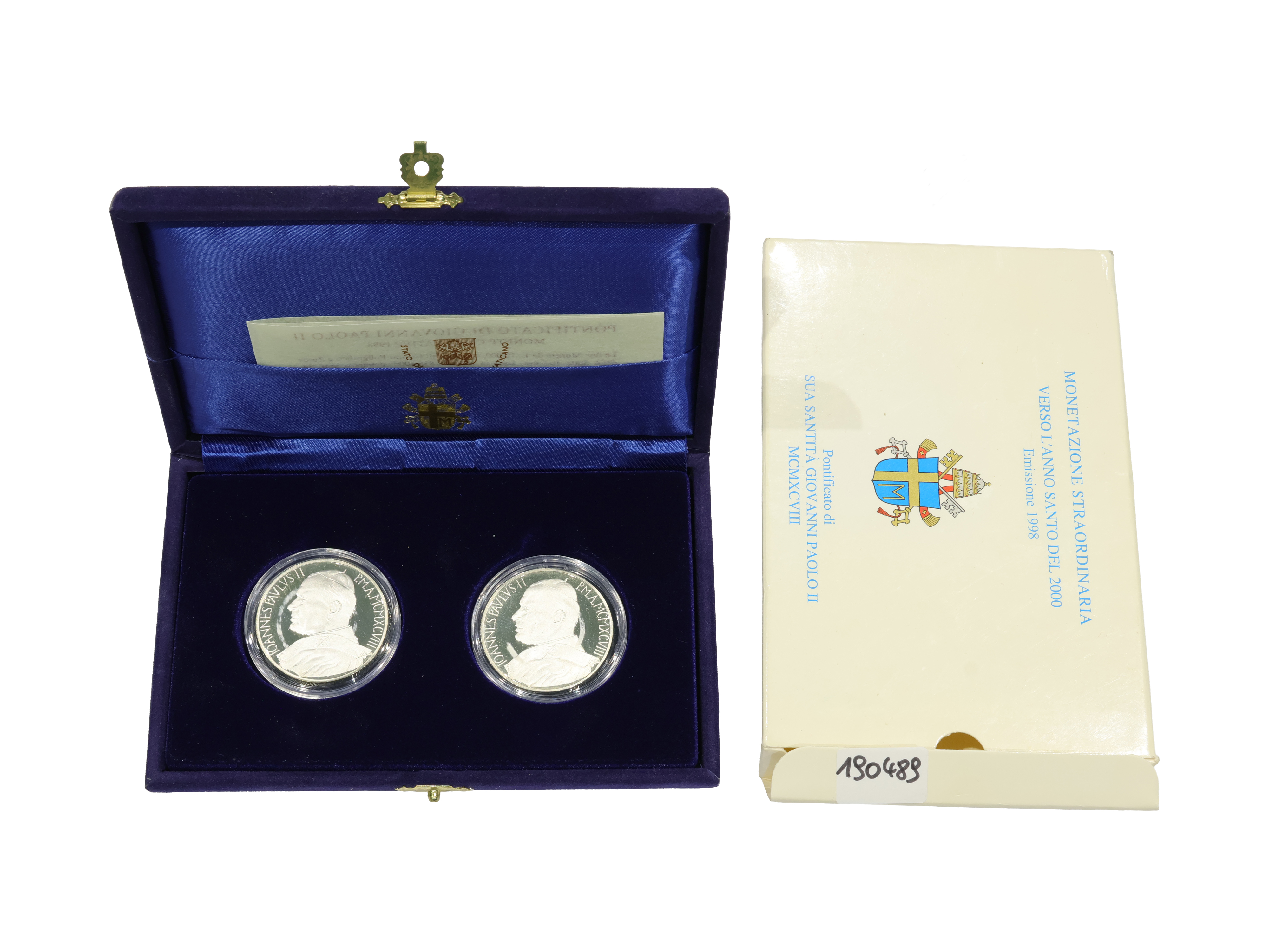 Vaticano 2000, Monetazione Straordinaria in Argento, Fondo Specchio Proof