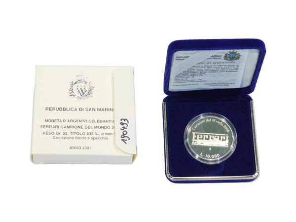 Republic of San Marino 2001, commemorative coin