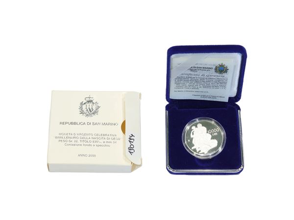 Repubblica San Marino 2000, Moneta celebrativa
