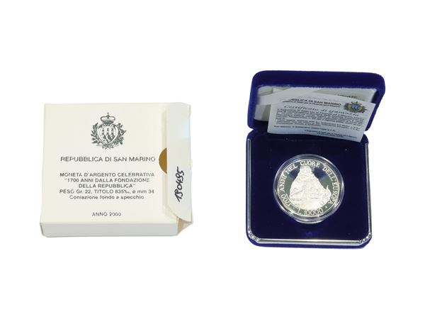 Repubblica San Marino 2000, Moneta celebrativa