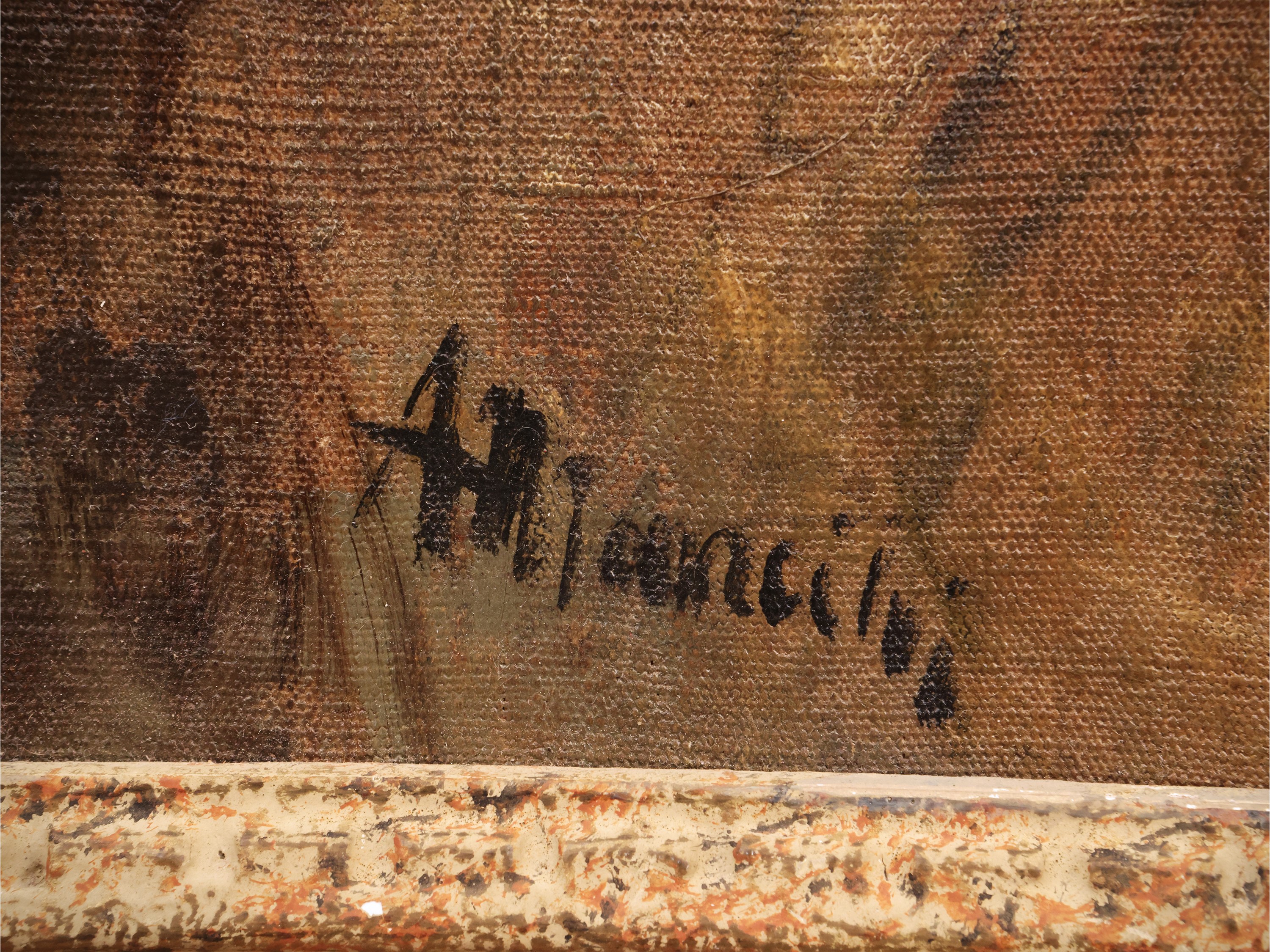 Antonio Mancini - Profilo femminile