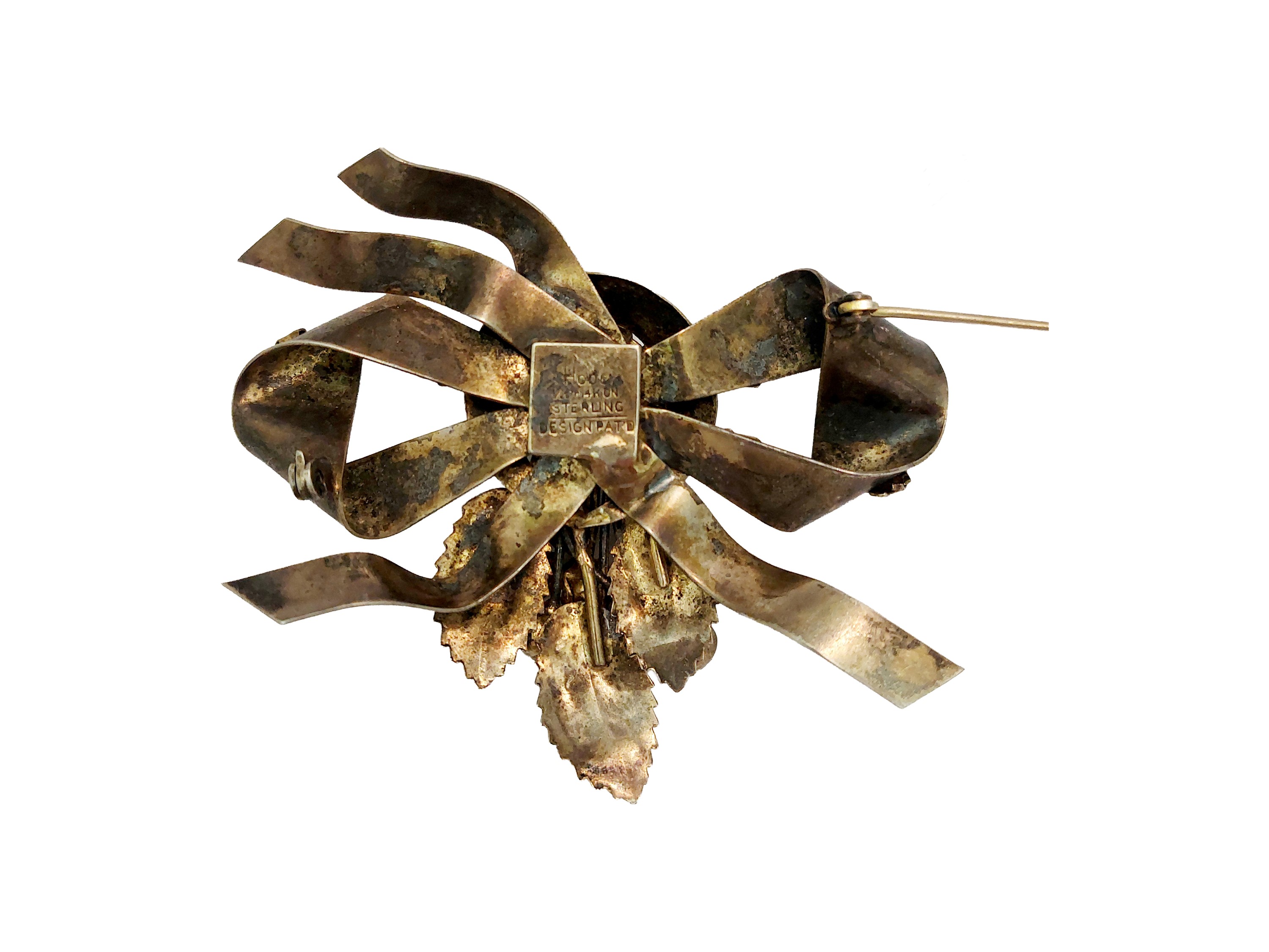 Hobé - Spilla in Argento Placcata