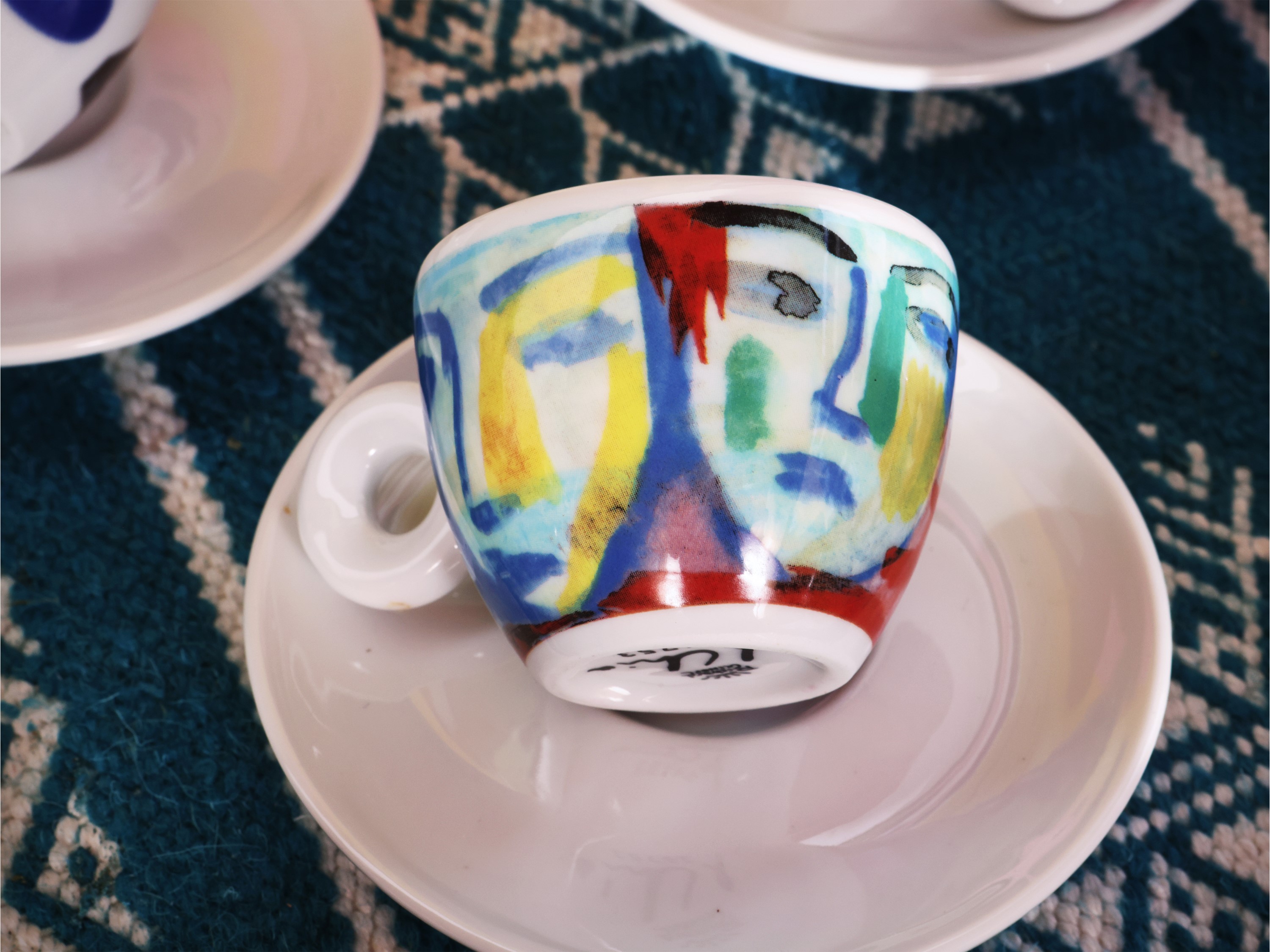 Collezione di tazzine da caffè in porcellana (serie Richard Ginori per Jilly; Paloma Picasso per ...