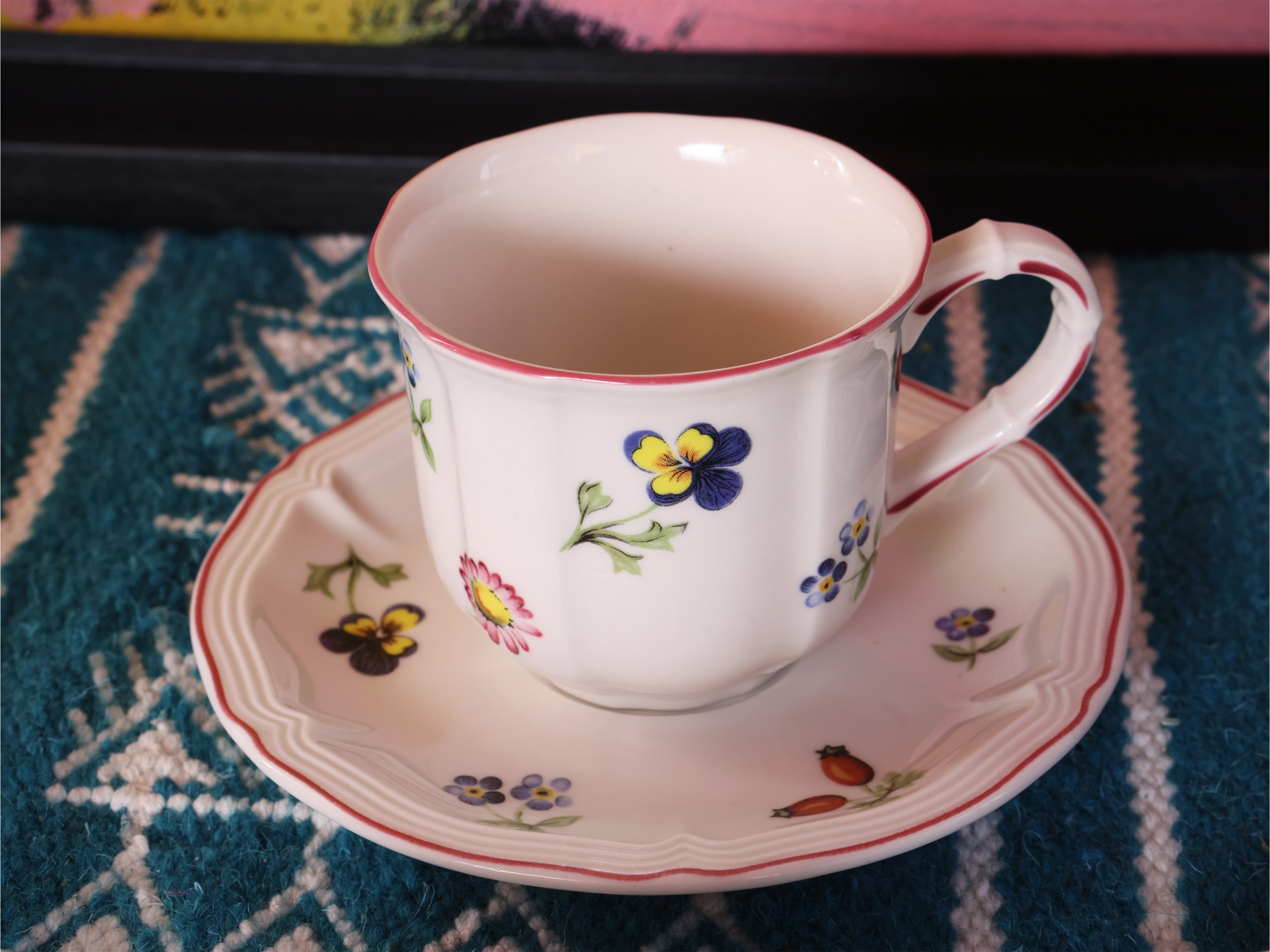 Collezione di tazzine da caffè in porcellana (serie Richard Ginori per Jilly; Paloma Picasso per ...