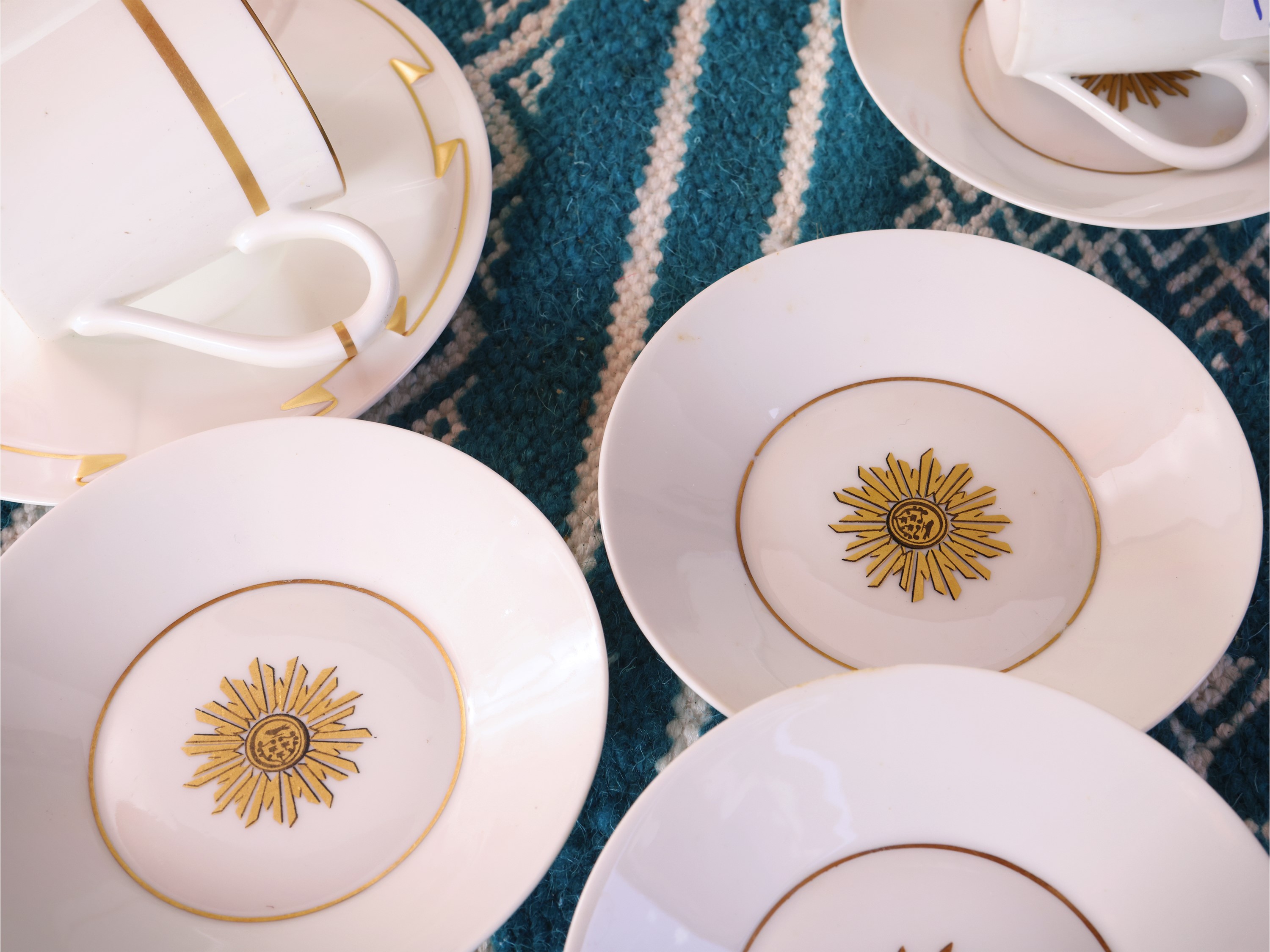 Collezione di tazzine da caffè in porcellana (serie Richard Ginori per Jilly; Paloma Picasso per ...