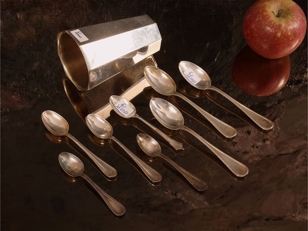 Assortment of silverware  - Auction The Modern House - Maison Bibelot - Casa d'Aste Firenze - Milano