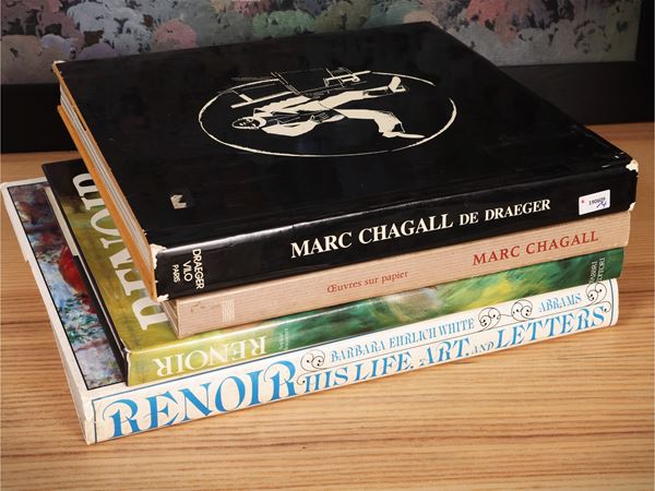 Libri: Renoir e Chagall