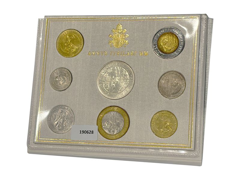 Vaticano Anno Santo 2000, Serie Completa Lire Divisionale Annuale Ufficiale