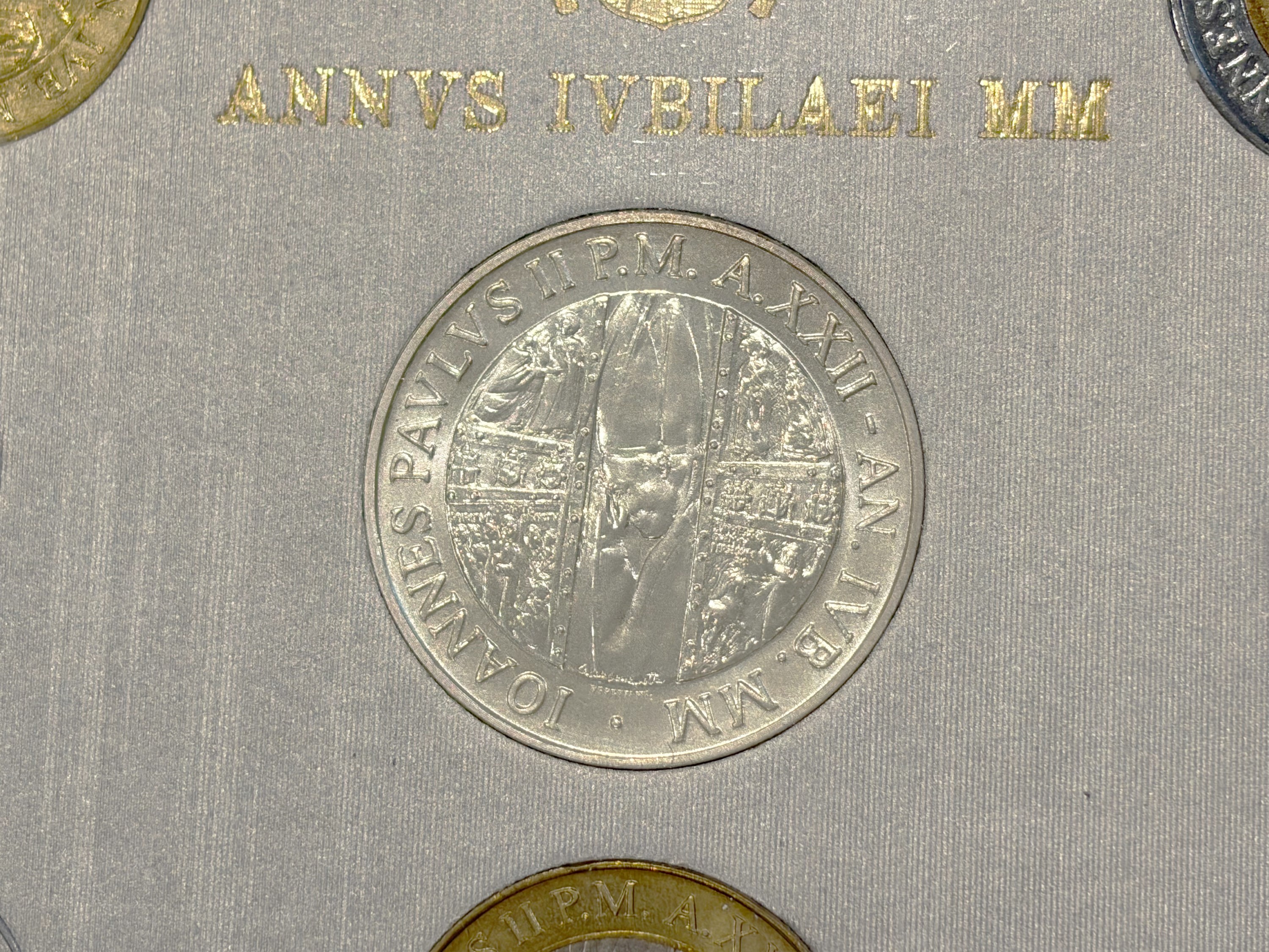 Vaticano Anno Santo 2000, Serie Completa Lire Divisionale Annuale Ufficiale