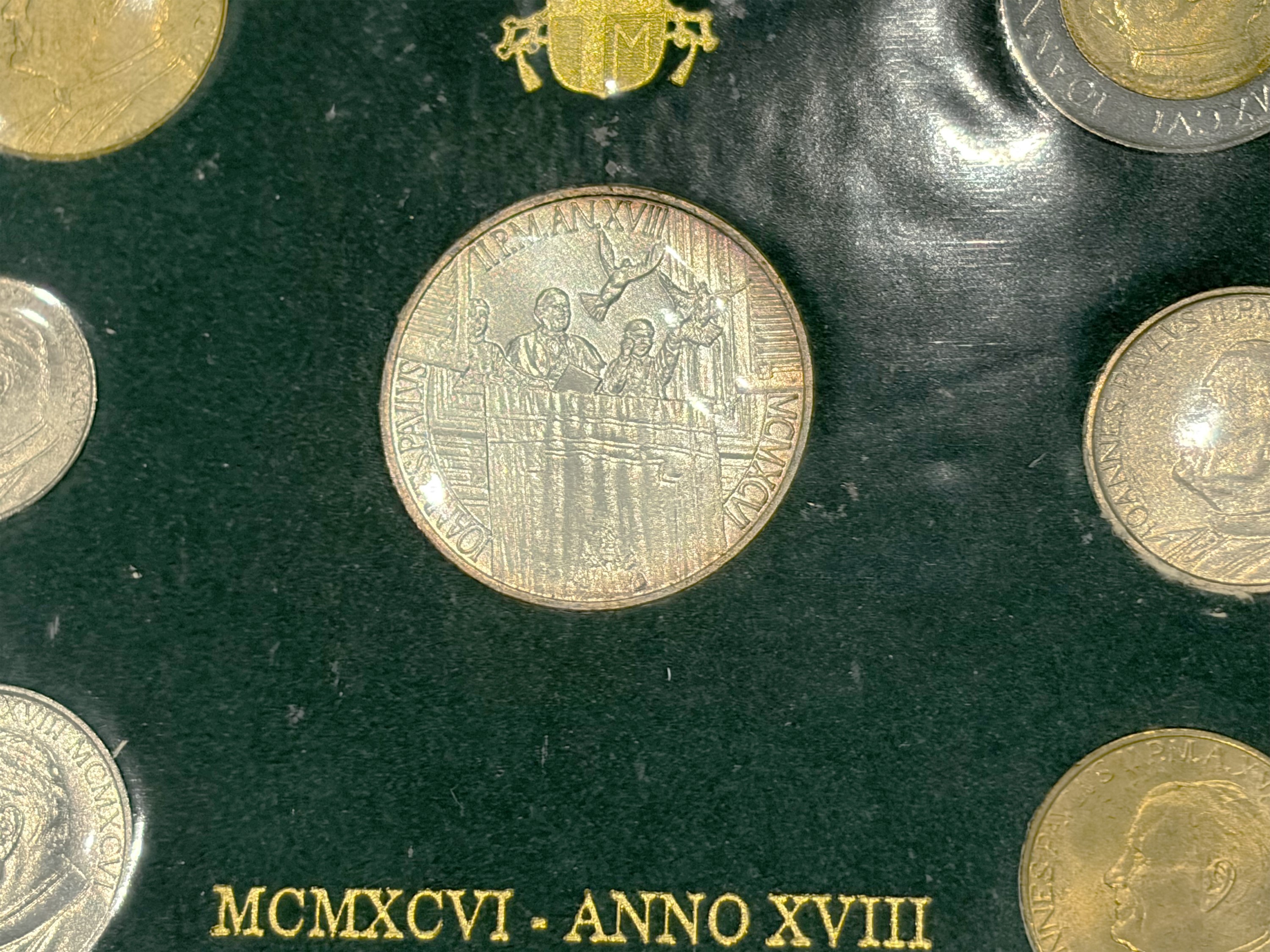 Vaticano 1996, Serie Completa Lire Divisionale Annuale Ufficiale