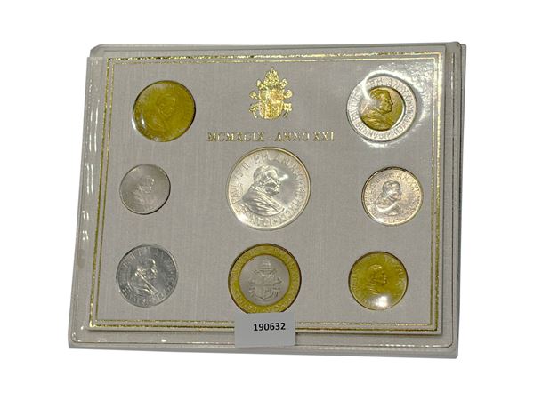 Vaticano 1999, Serie completa Lire divisionale annuale ufficiale