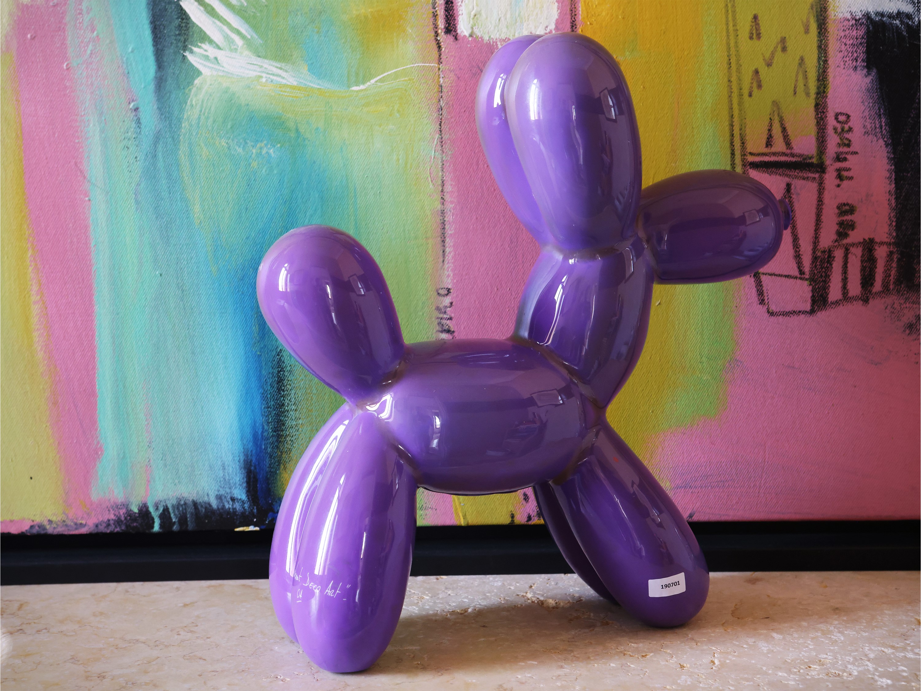 The Crazy Art Factory, Balloon Dog (scultura/oggetto decorativo in stile balloon dog)