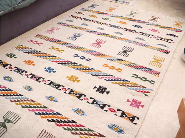 Tre tappeti Kilim