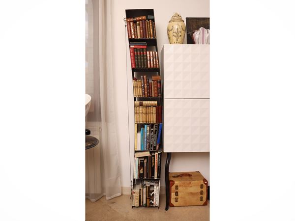 WL2 steel tensile bookcase, Wolfgang Laubersheimer for MisuraEmme