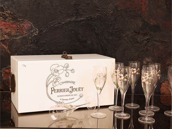 Champagne set, Perrier-Jouet