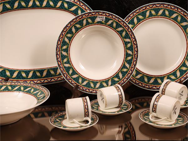 Porcelain dinner service, Pergamon decoration, Villeroy & Boch