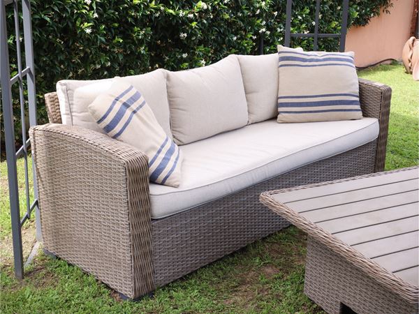 Three-seater garden sofa, Jutlandia