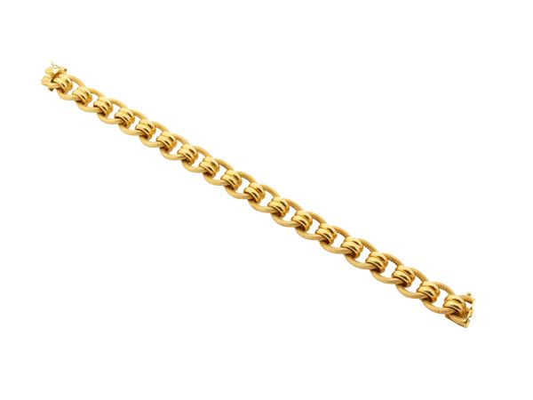 Bracciale in oro giallo 18Kt
