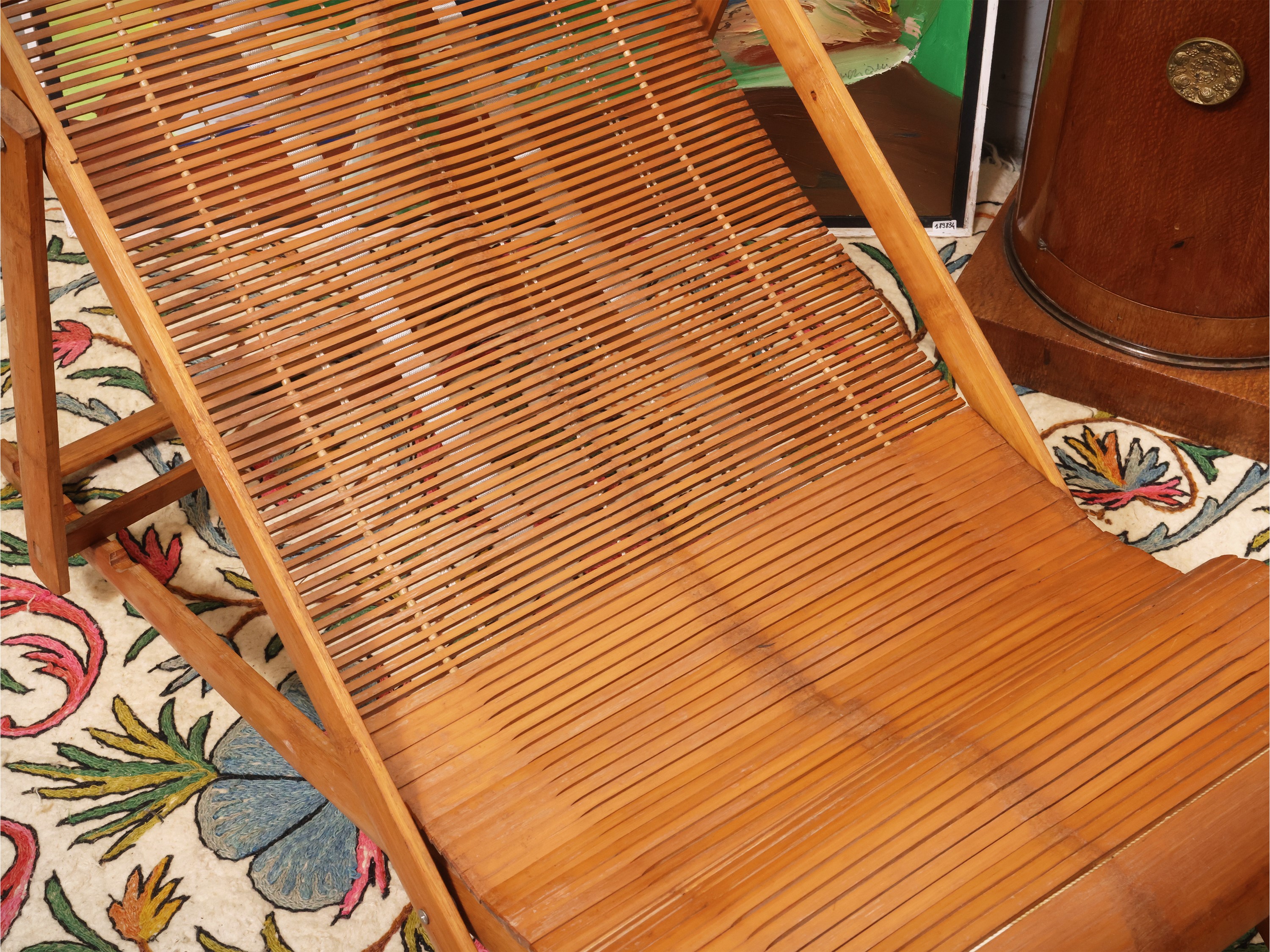 Giappone, Coppia di poltroncine a sdraio in bambù (anni Cinquanta)
