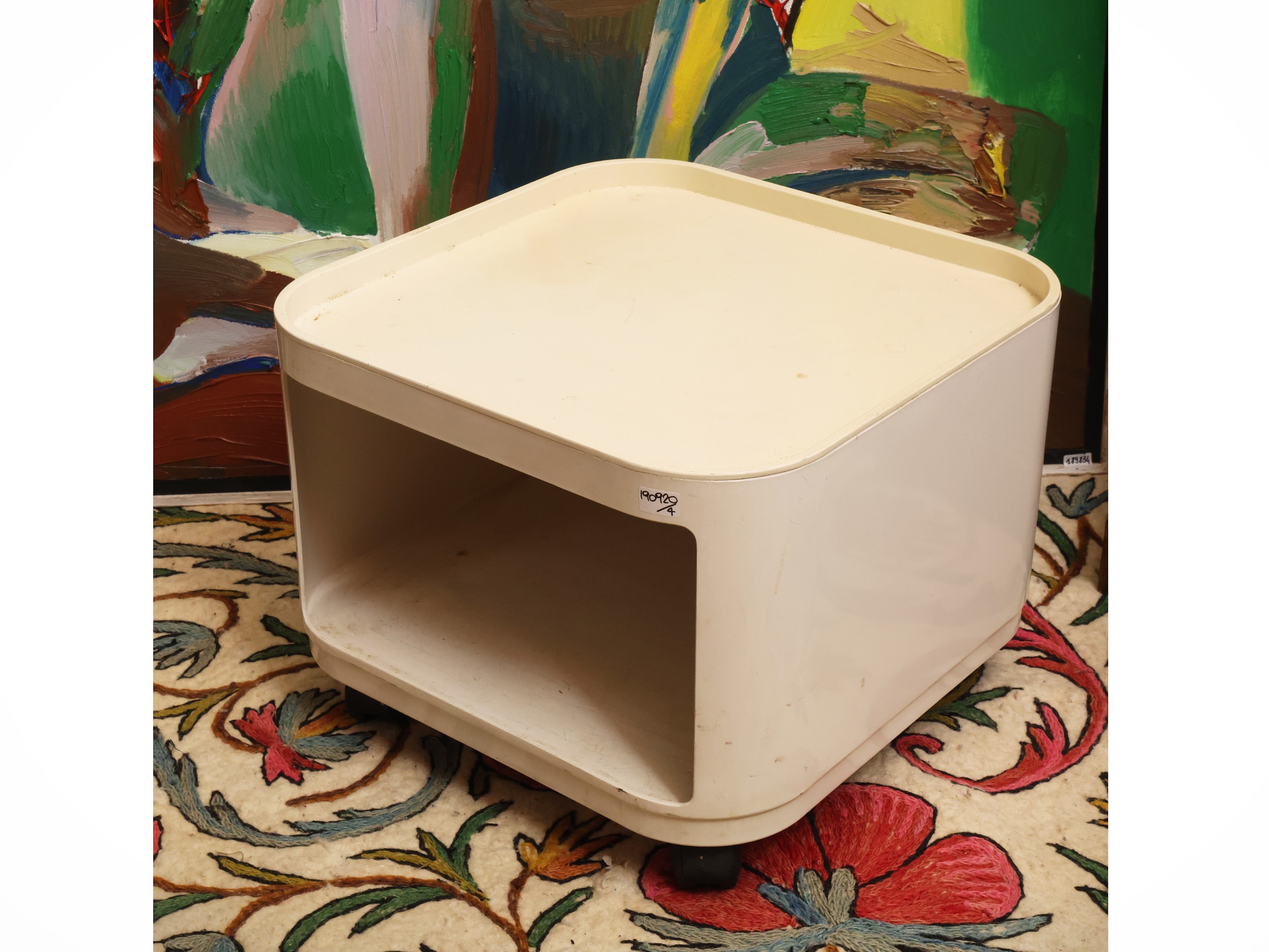 Anna Castelli Ferrieri, Serie di tre mobili componibili modello 4970 per Kartell, plastica, anni ...