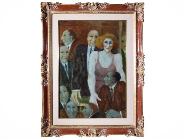 Remo Squillantini : Figure  - Asta Arte Moderna e Contemporanea - Maison Bibelot - Casa d'Aste Firenze - Milano