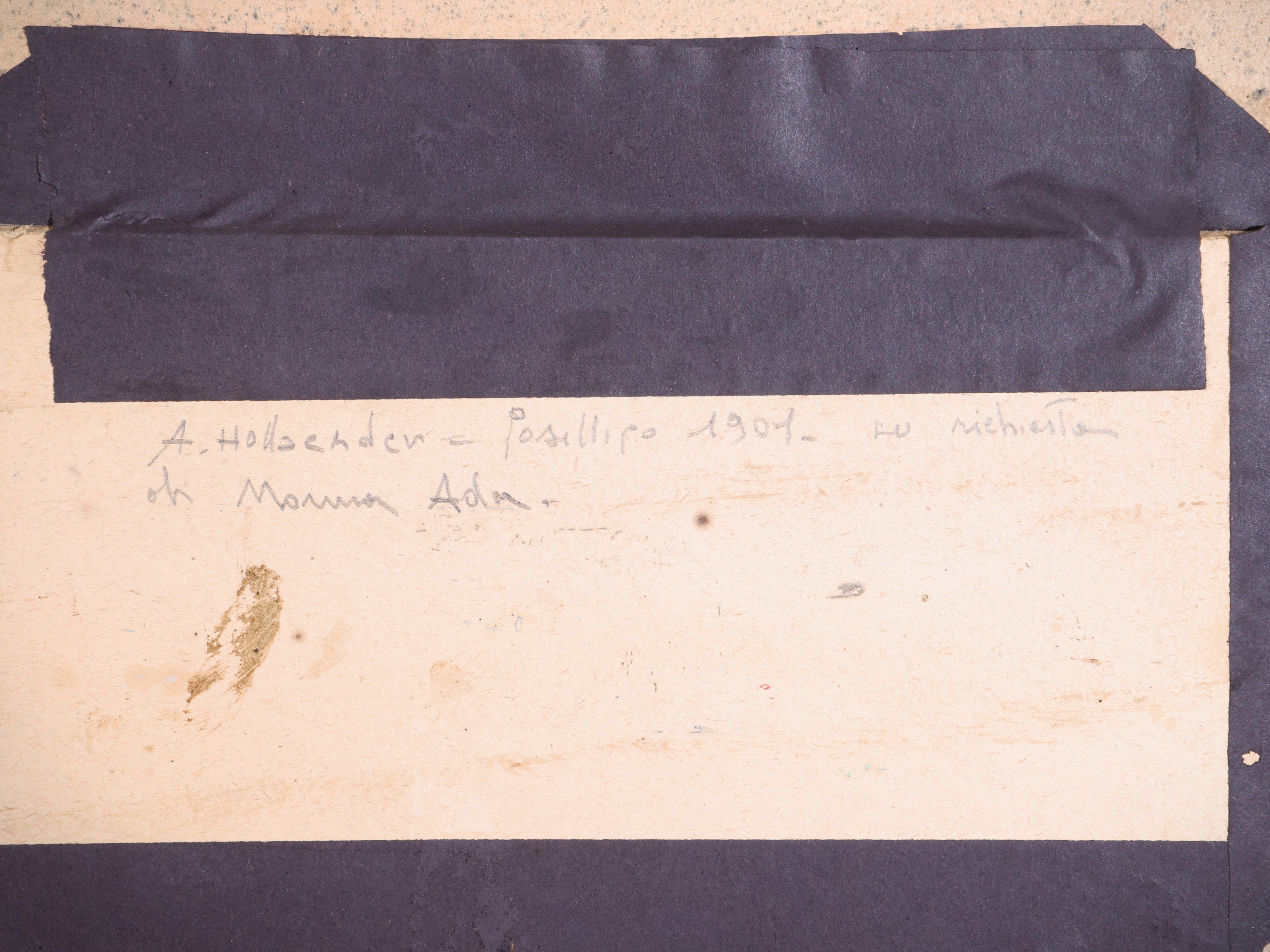 Alphons Hollaender - Posilippo 1901