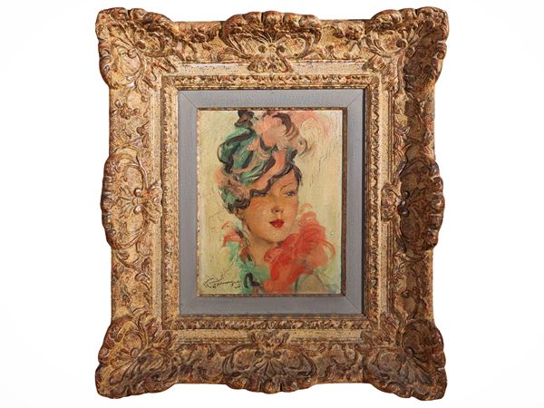 Portrait of a Parisian woman
