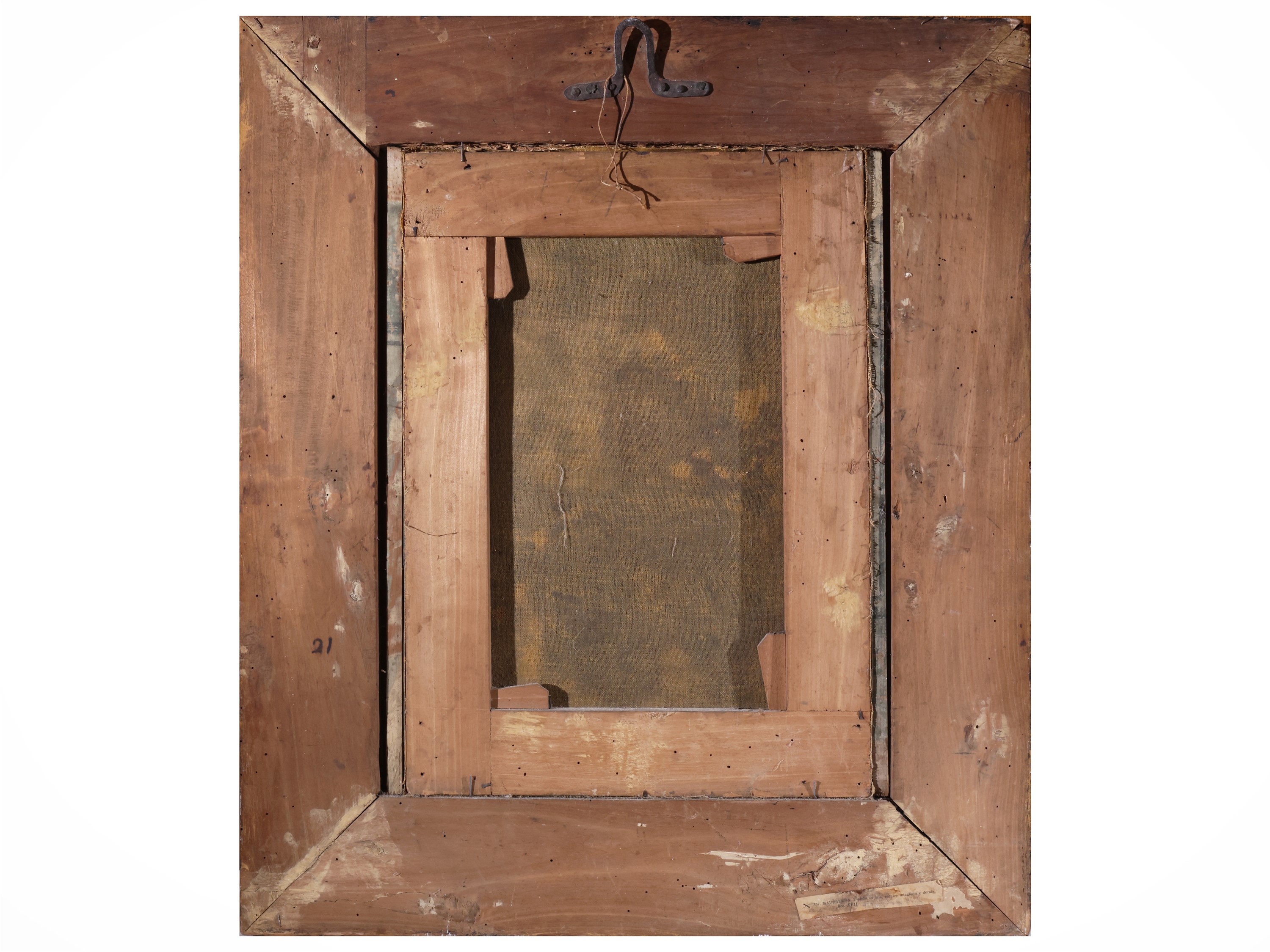 Scuola Napoletana del XVII Secolo - Maddalena penitente, olio su tela
