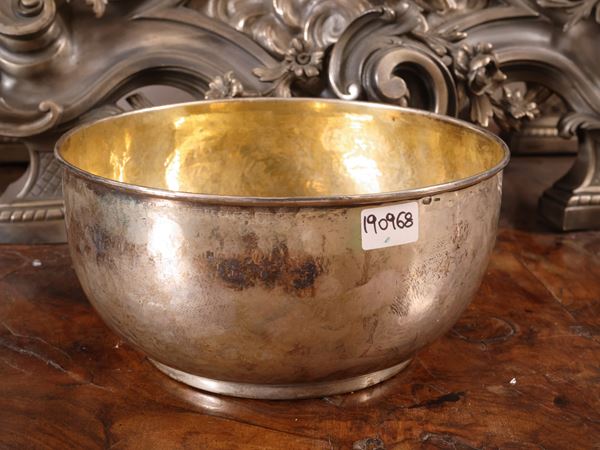 Coppa centrotavola in argento  - Asta La casa moderna - Maison Bibelot - Casa d'Aste Firenze - Milano