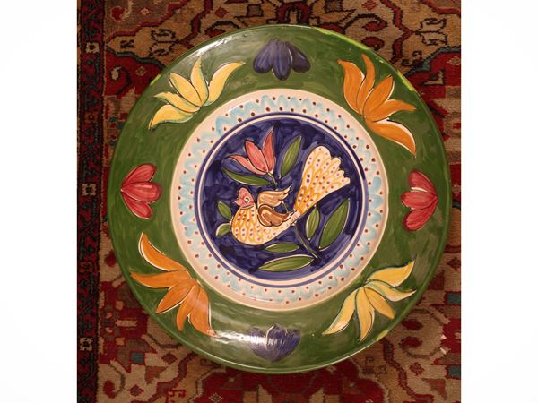 Ceramic parade plate