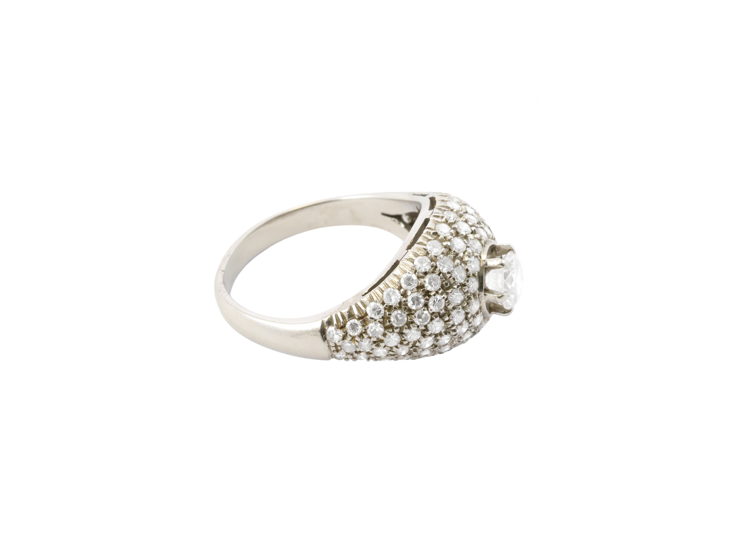 Anello in Oro Bianco 18kt e Diamanti