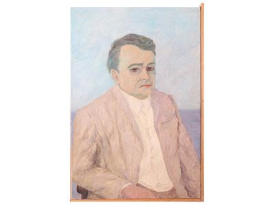 Ritratto maschile, olio su tela (1975)